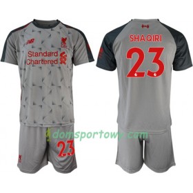 Koszulka Liverpool Shaqiri 23 Dziecięcy Trzeci Koszulki Piłkarskie 2018-2019 Krótki Rękaw